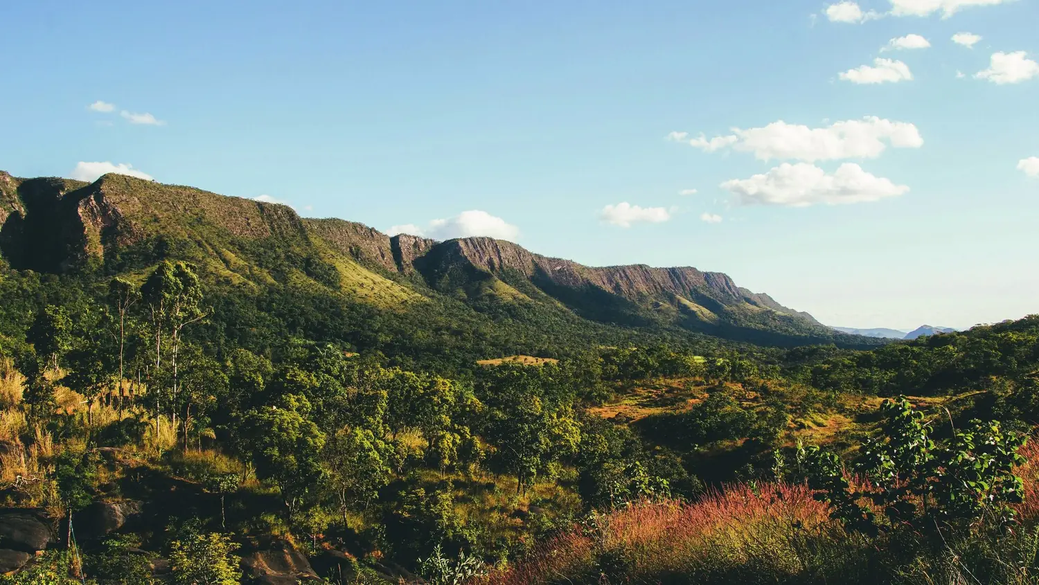 Panorama da serra da Chapada dos Veadeiros